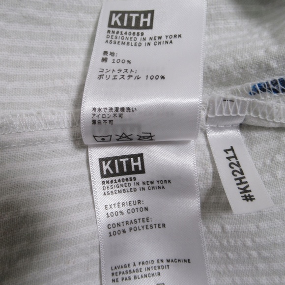 Kith White and Blue Floral Sweater/Hoodie - Picture 11 of 12